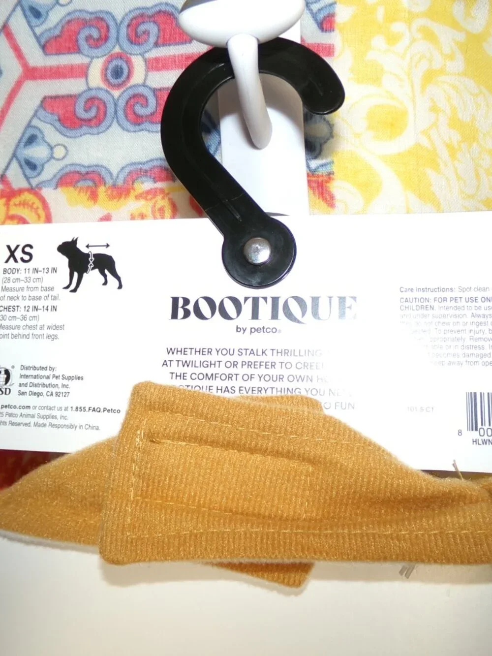 Bootique by Petco NWT Hotdog Pet Costume Sz XS